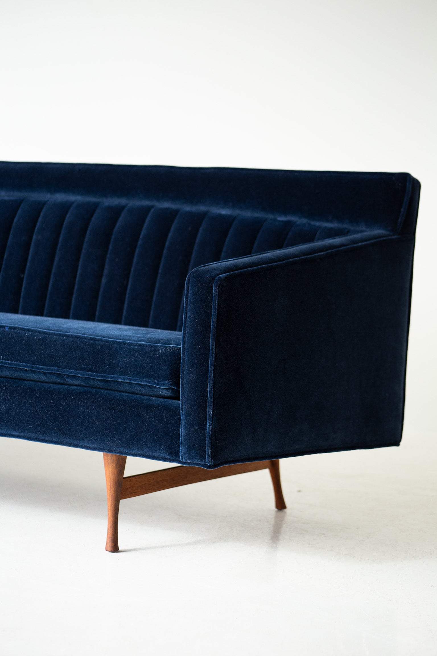 Paul McCobb Mohair Sofa for Widdicomb