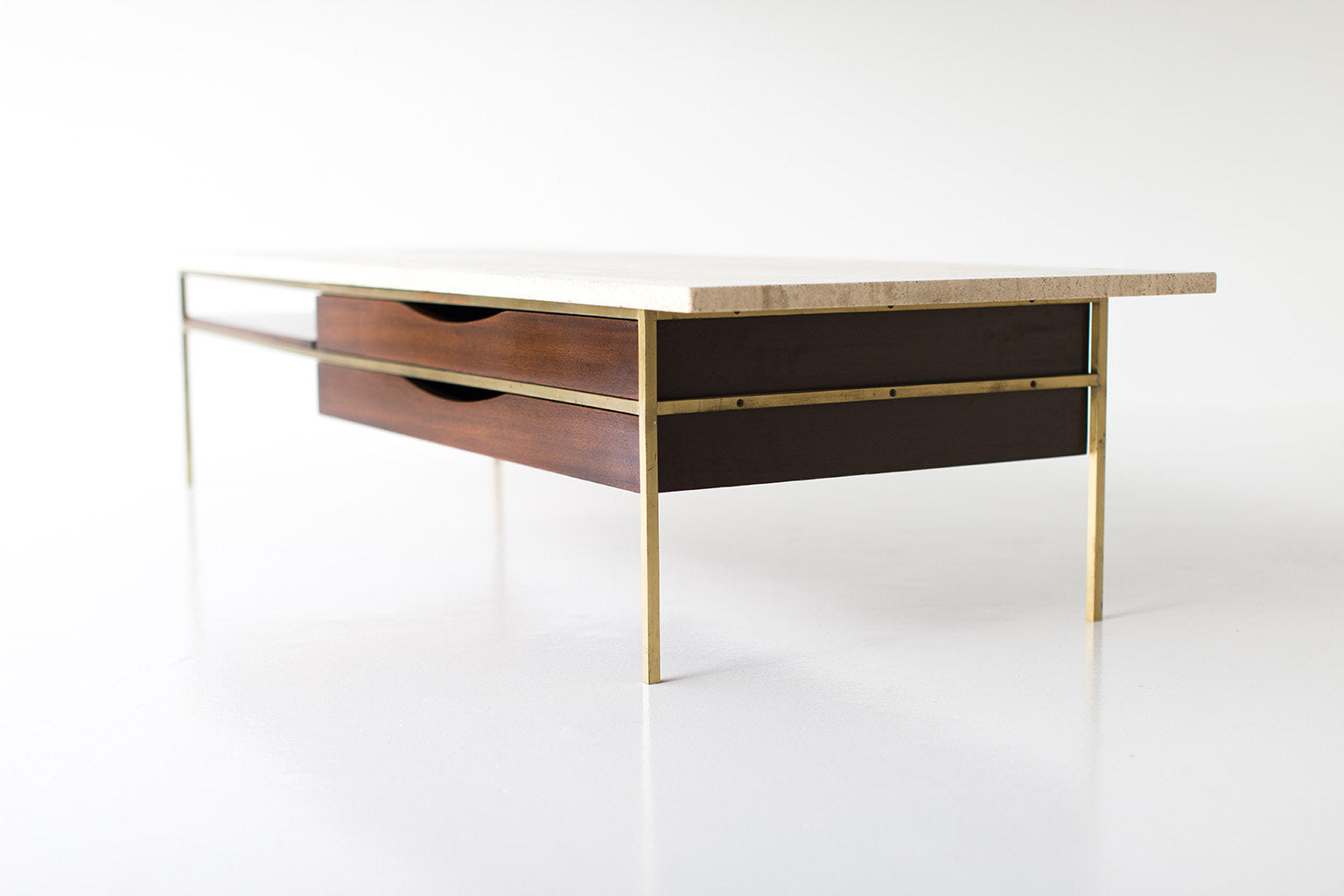 Paul McCobb Brass Coffee Table for Calvin Irwin Collection - 01231802