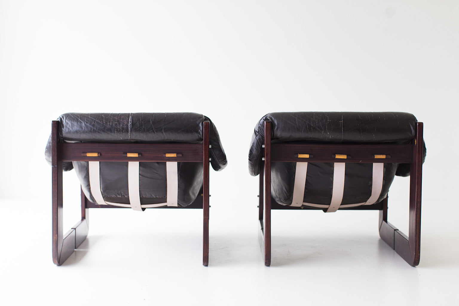 Percival Lafer Leather Lounge Chairs - 01141616