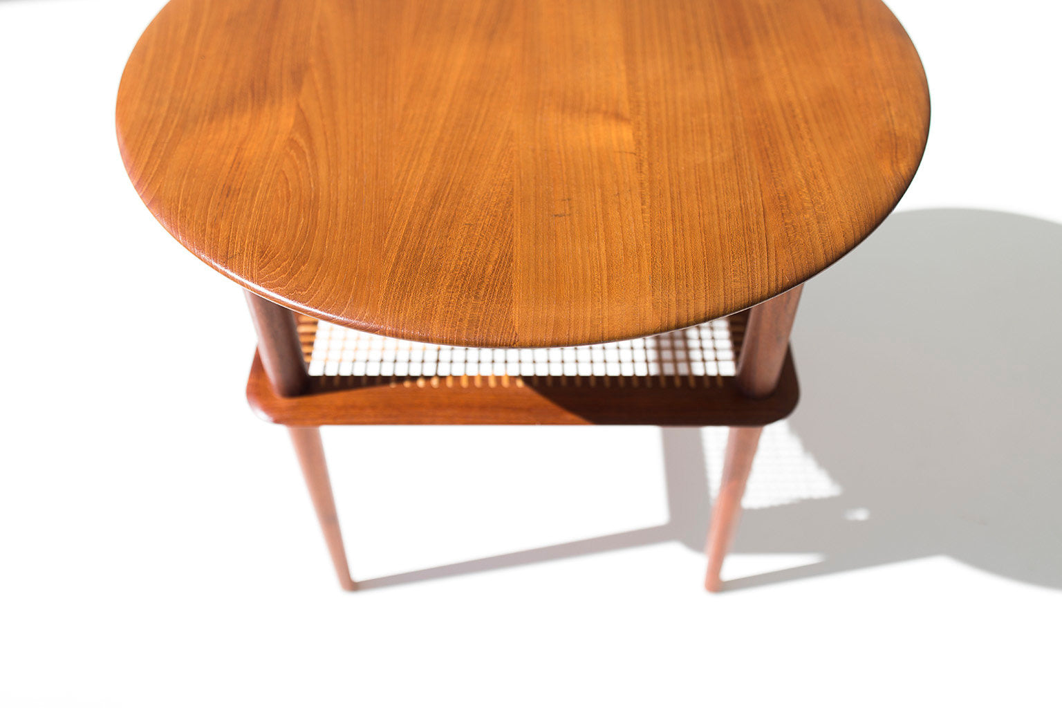 Peter Hvidt and Orla Mølgaard Teak Side Table for France and Daverkosen - 03091802