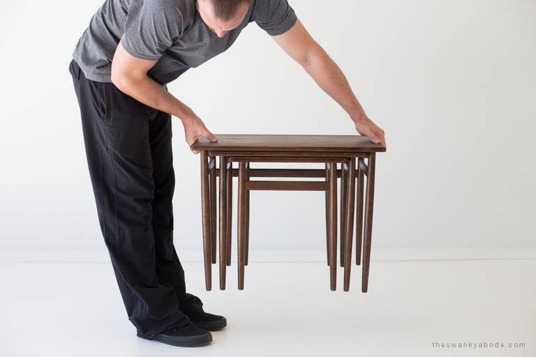Rosewood Nesting Tables by Tove & Edvard Kindt-Larsen for Seffle Mobelfabrik - 01231616