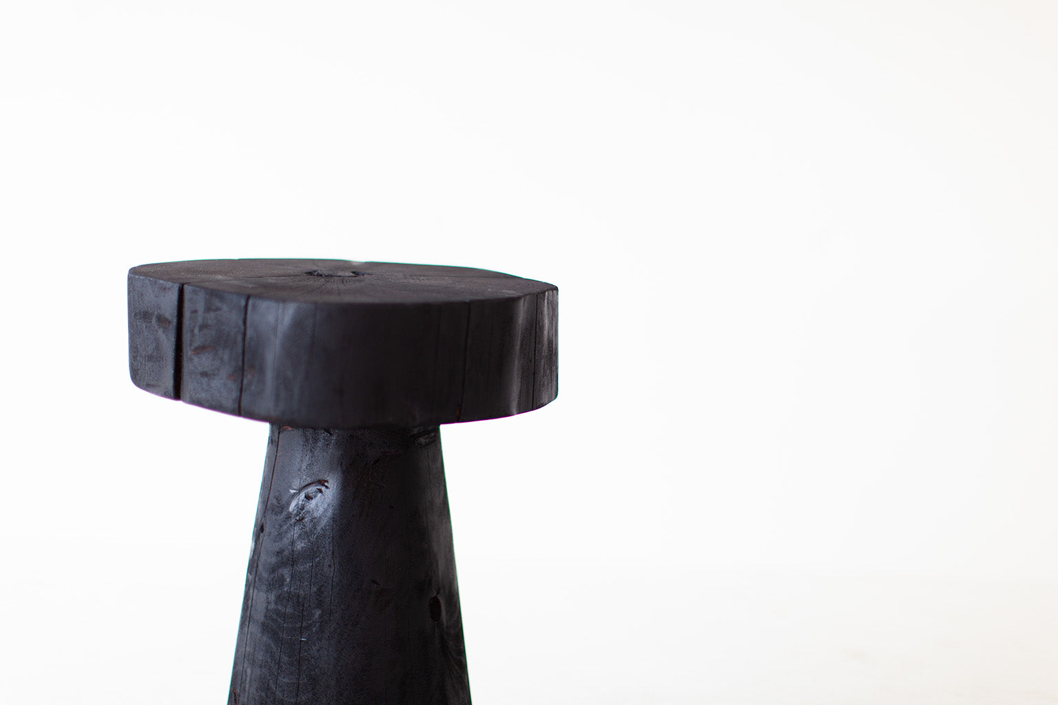 Shou Sugi Ban Side Table - 0222