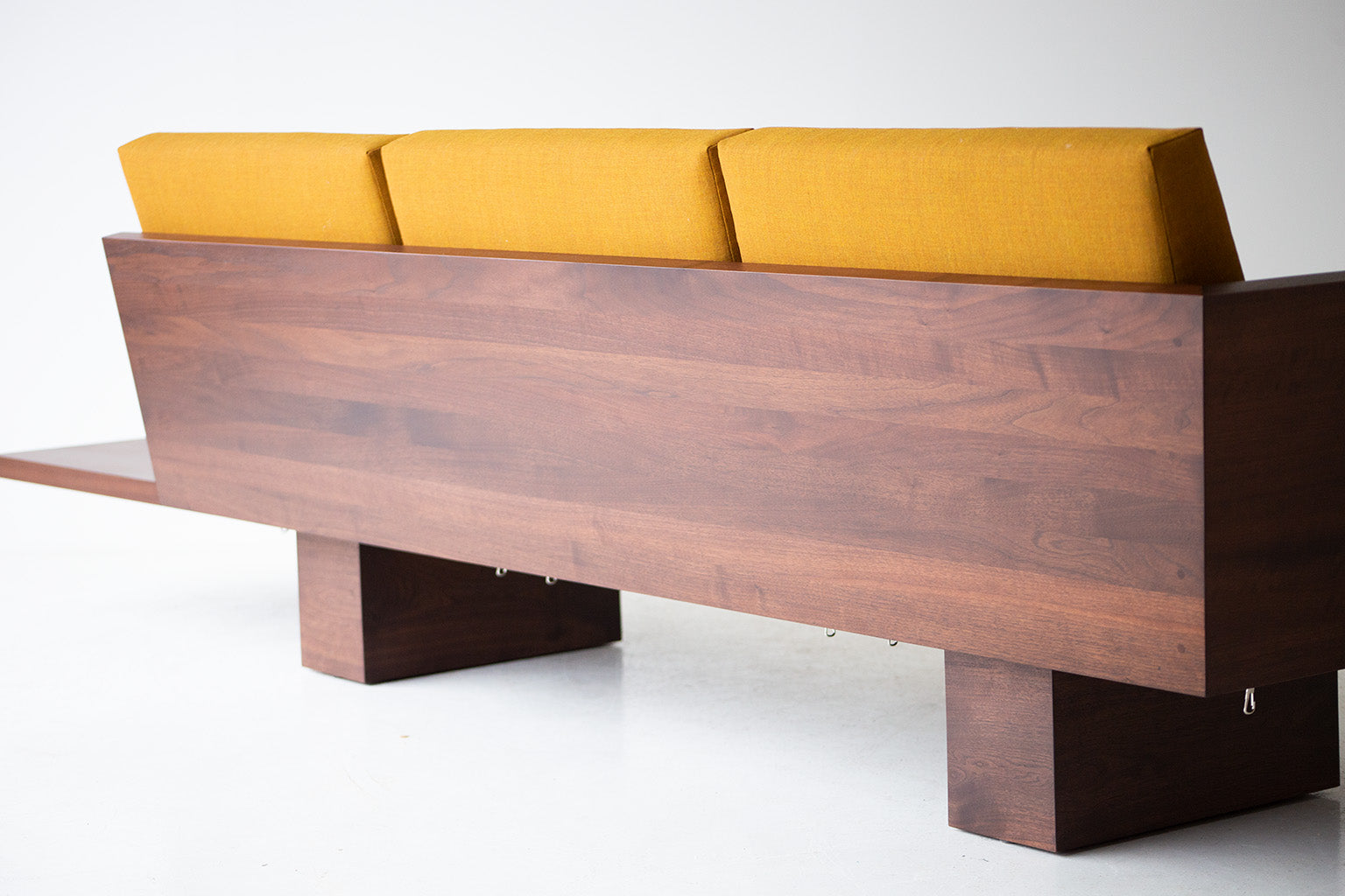 Suelo® Modern Wood Sofa in Solid Walnut - 1522
