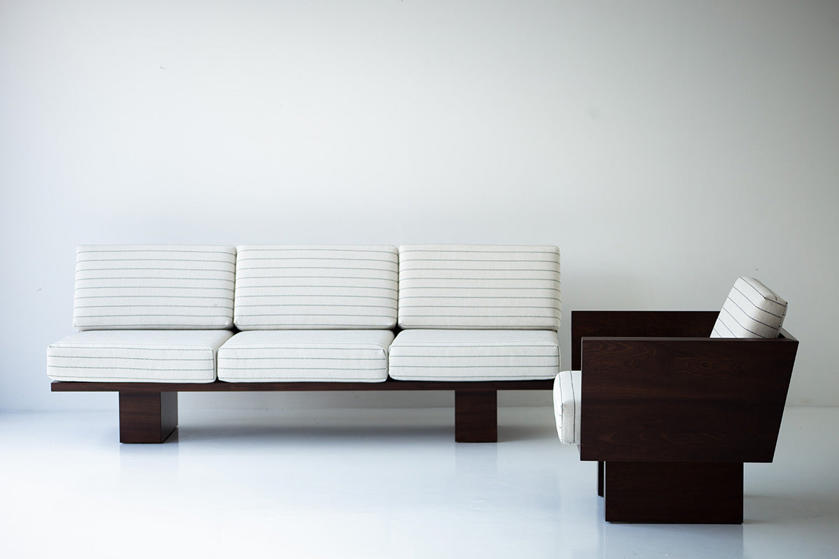 Suelo® Outdoor Lounge Chair - Walnut Finish - 4322