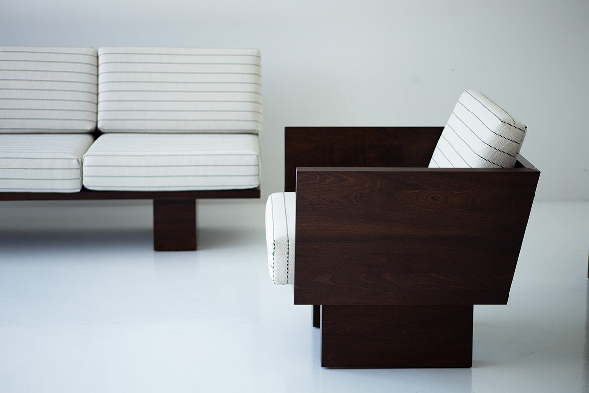 Suelo® Outdoor Lounge Chair - Walnut Finish - 4322