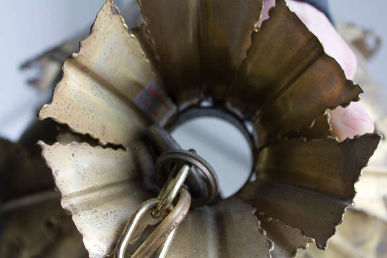 Sven Aage Brutalist Hanging Lamp for Holm Sorensen & Company - 01231621