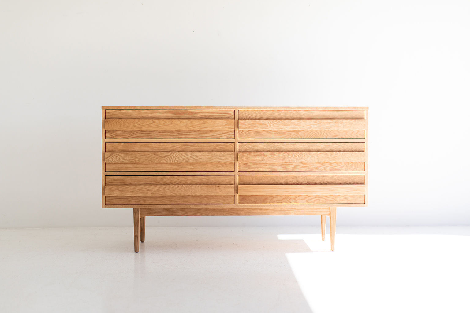 White Oak Modern Dresser - 0521