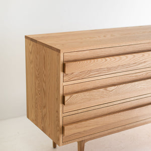 White Oak Modern Dresser 0521, Image 10