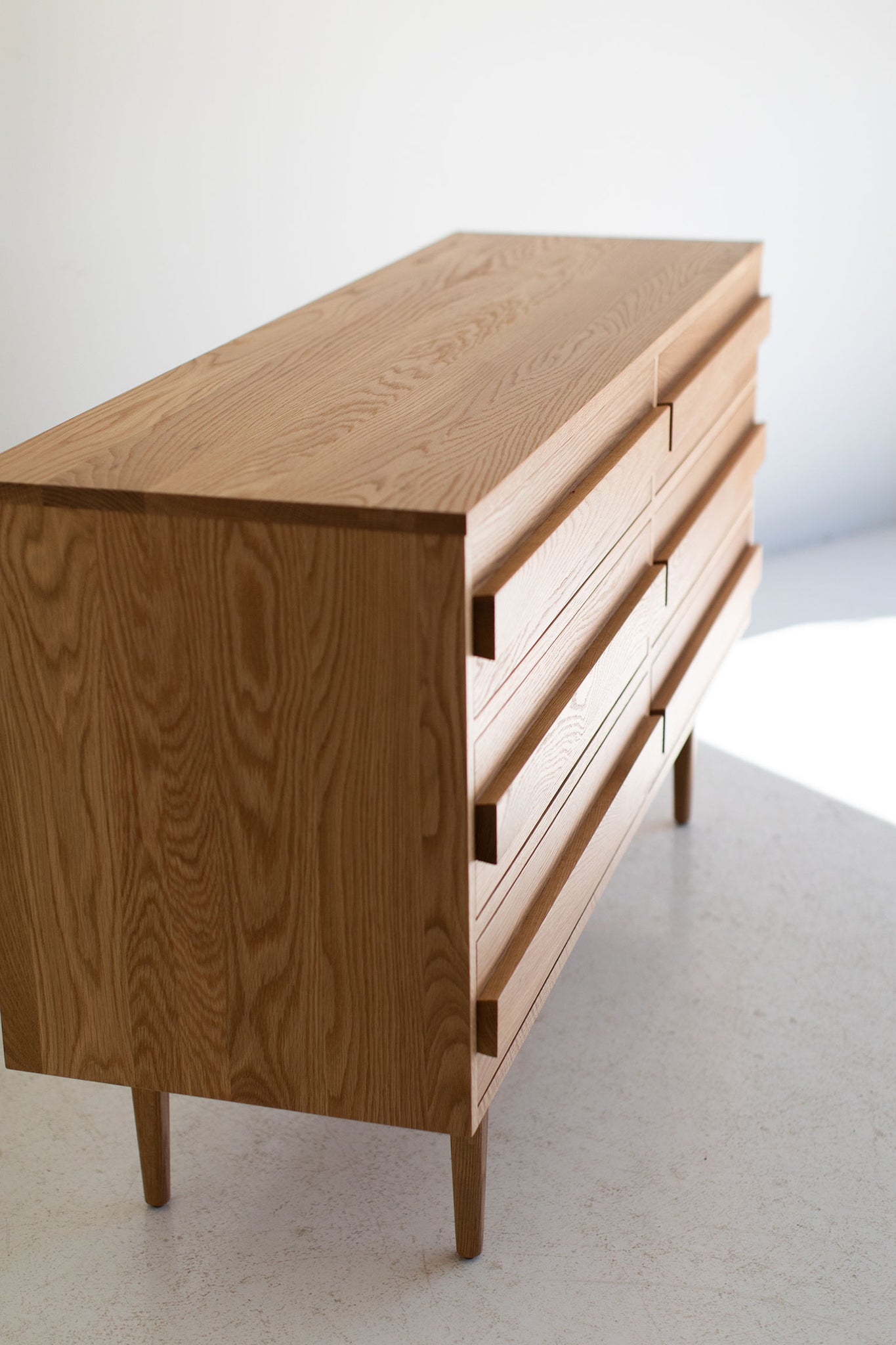 White Oak Modern Dresser 0521, Image 12