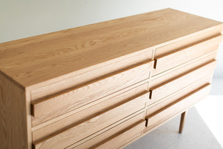 White Oak Modern Dresser 0521, Image 13