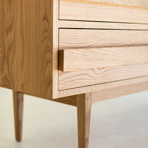 White Oak Modern Dresser 0521, Image 14