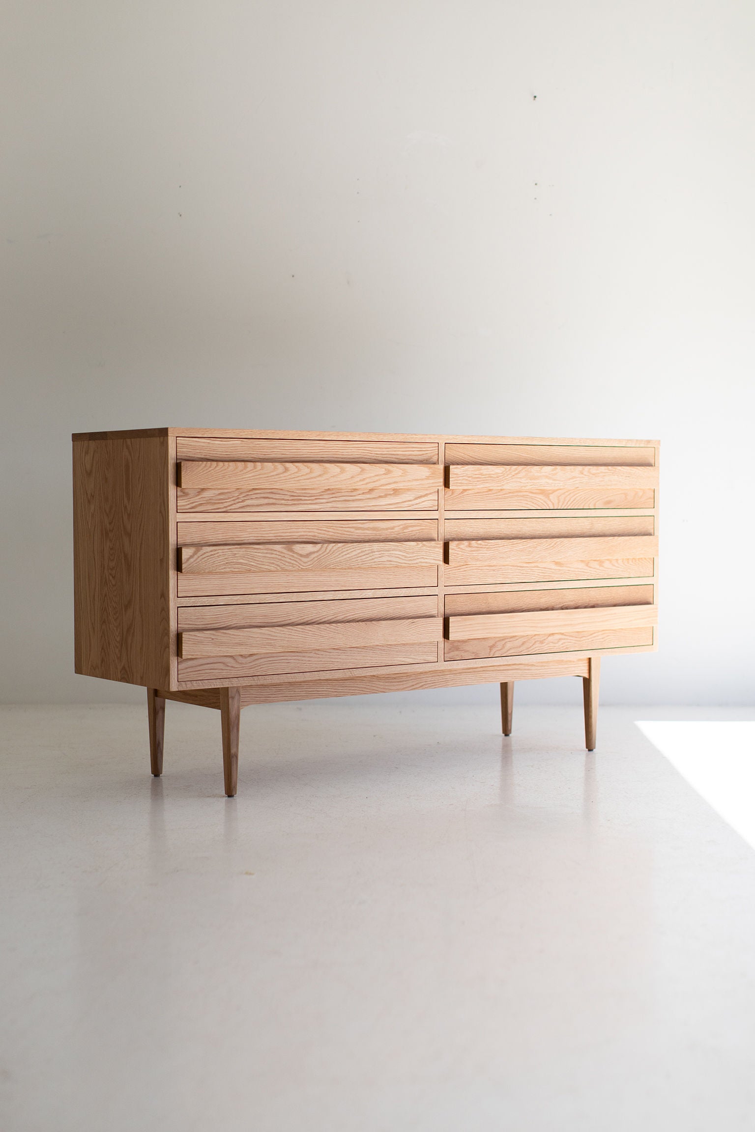 White Oak Modern Dresser - 0521