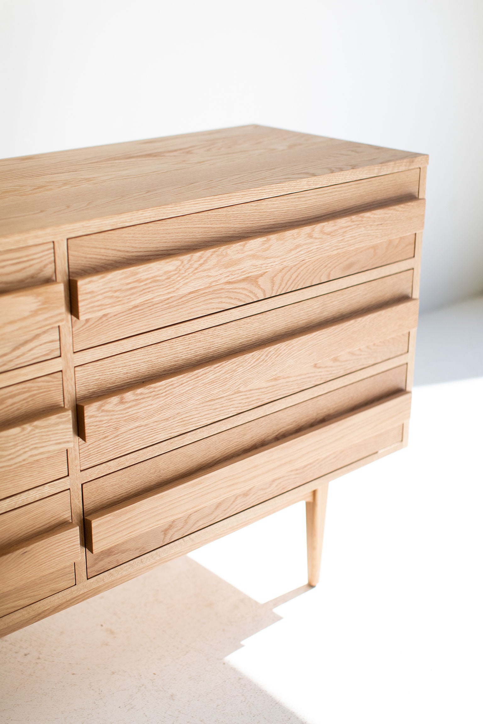 White Oak Modern Dresser - 0521