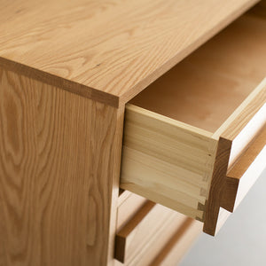 White Oak Modern Dresser 0521, Image 09
