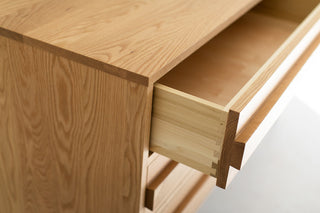 White Oak Modern Dresser 0521, Image 09