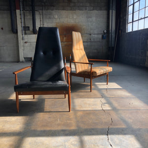 Baumritter High Back Lounge Chairs