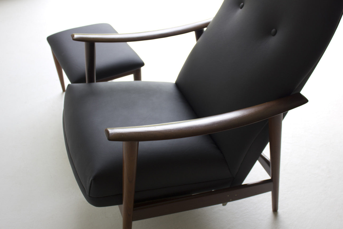 Danish Lounge Chair and Ottoman for Westnofa - 01231606