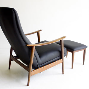 Danish Lounge Chair and Ottoman for Westnofa - 01231606