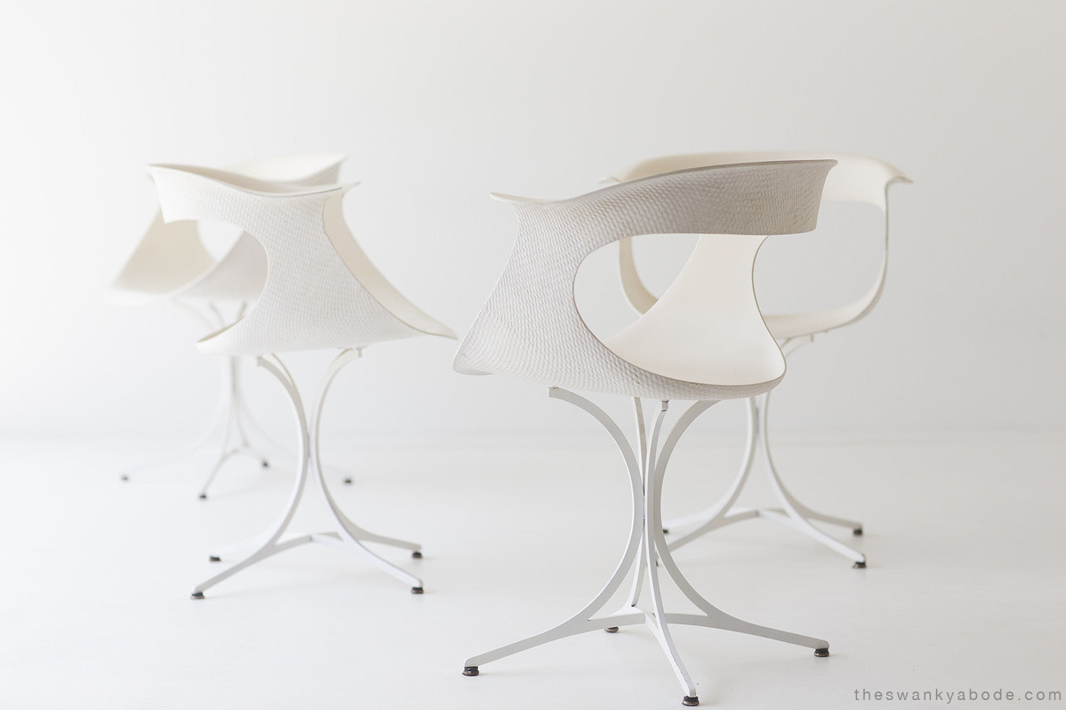 Erwin and Estelle Laverne Lotus Chairs and Table - 01181616
