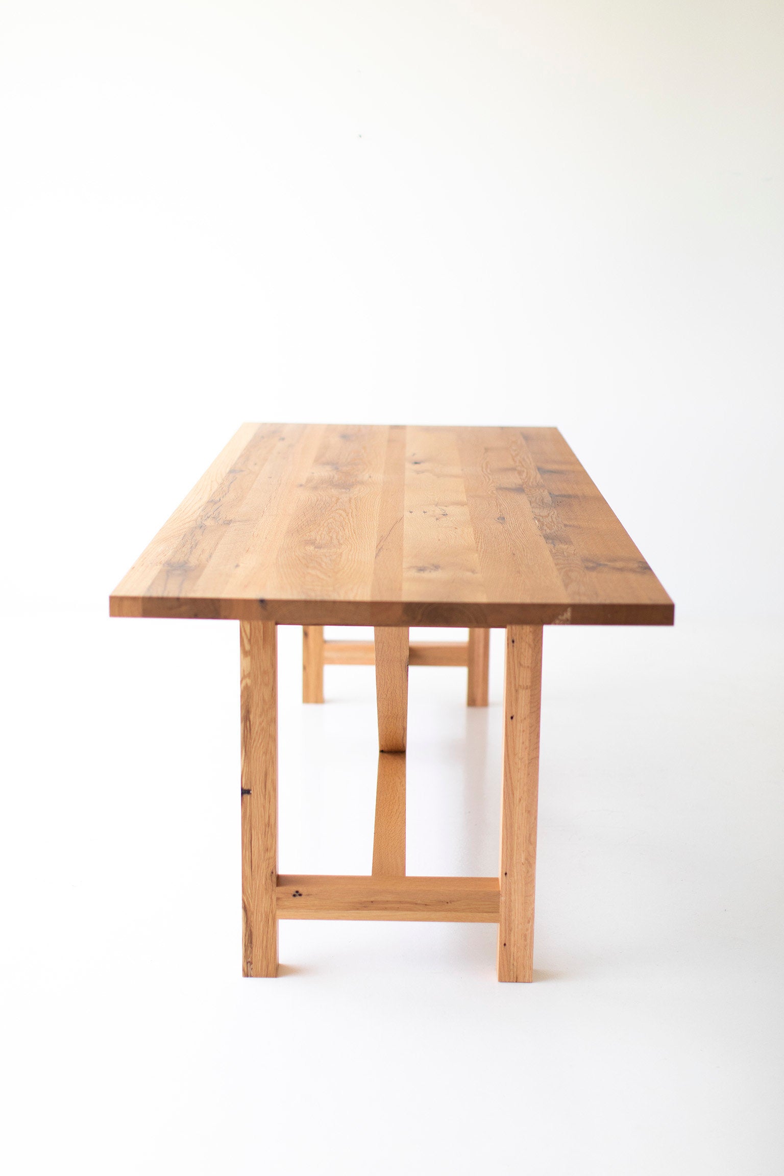 The Farmhouse Dining Table - 0618 - Reclaimed Oak