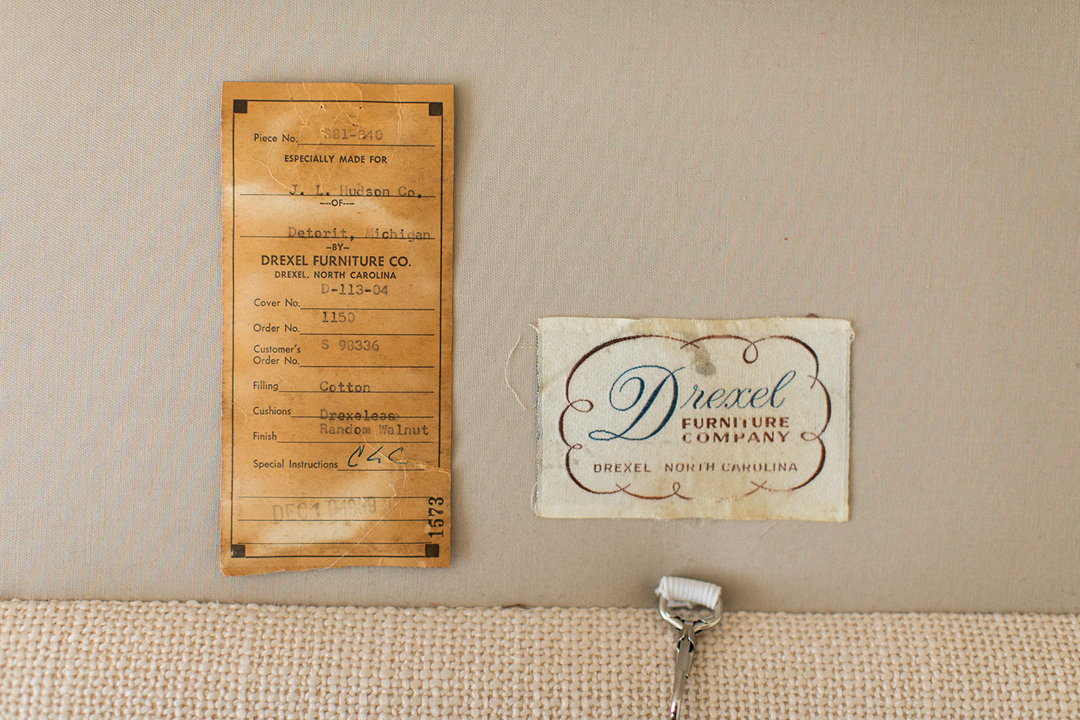 Kipp Stewart and Stewart MacDougall Sofa for Drexel