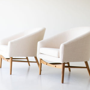 Lawrence Peabody Lounge Chairs for Nemschoff