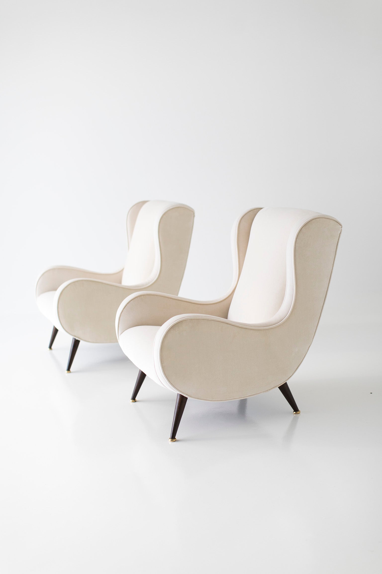 Mid Century Italian Lounge Chairs - 01091802