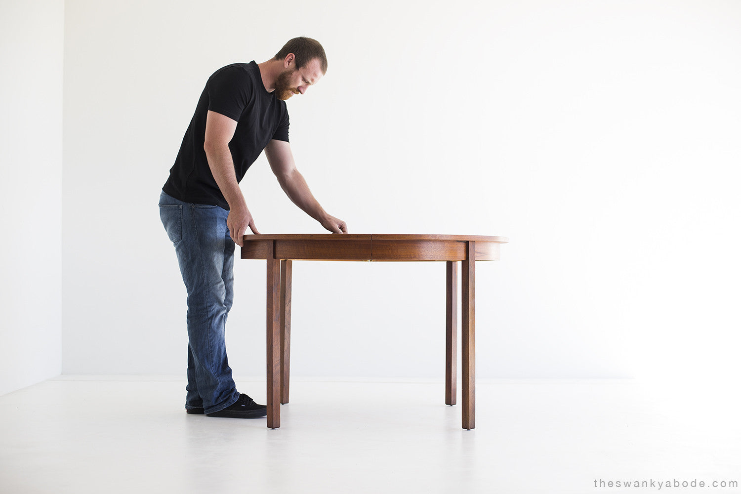 Mid Century Rosewood Dining Table - 01231604