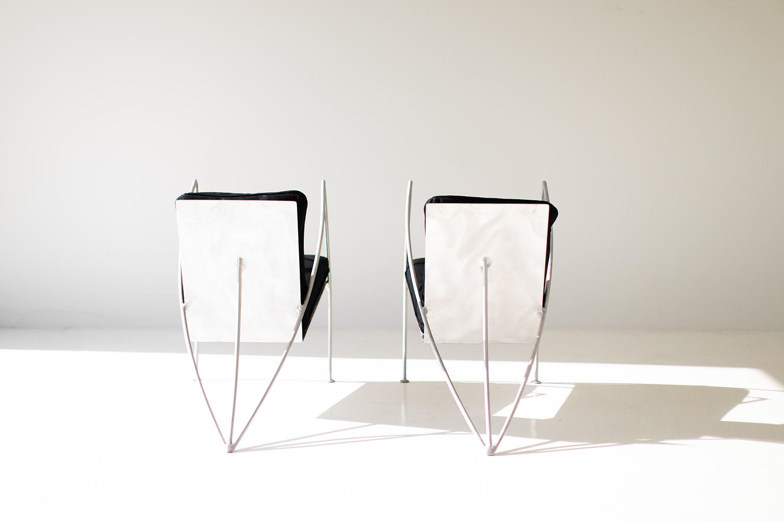 Modern Steel Studio Lounge Chairs by Stephen K Stuart - 11211802