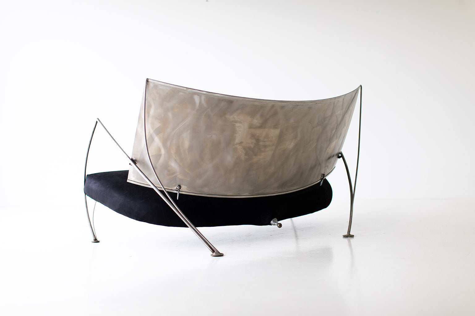 Modern Steel Studio Sofa by Stephen K Stuart - 11211803