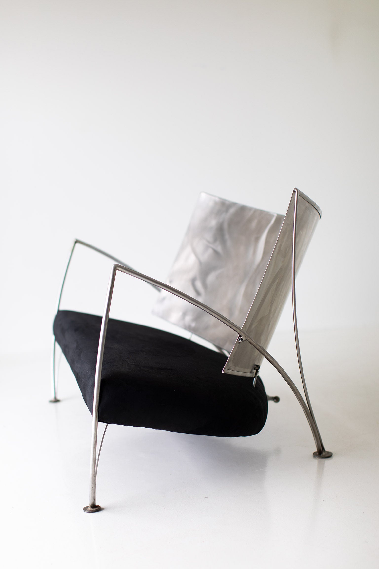 Modern Steel Studio Sofa by Stephen K Stuart - 11211803