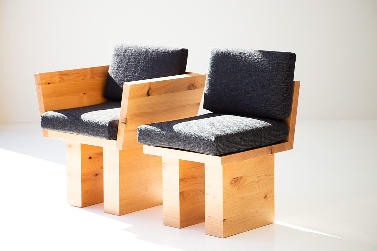 Suelo® Modern Wood Dining Side Chair for Bertu Home