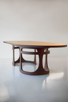 Barricas Modern Walnut Dining Table | Artisan-Crafted Elegance | 2 leaf, image 10