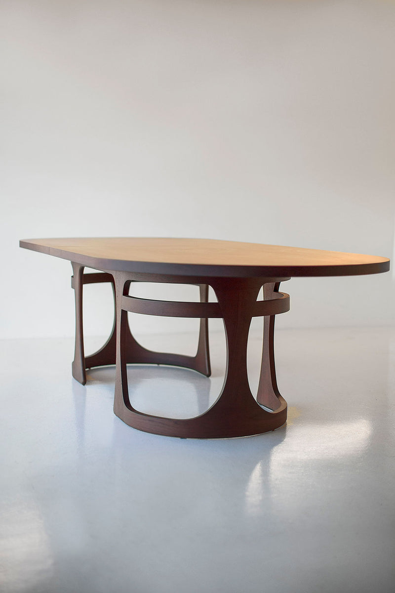 Barricas Modern Walnut Dining Table | Artisan-Crafted Elegance | 2 leaf, image 10
