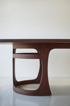 Barricas Modern Walnut Dining Table | Artisan-Crafted Elegance | 2 leaf, image 3