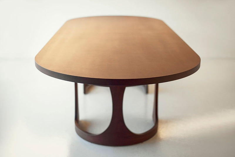 Barricas Modern Walnut Dining Table | Artisan-Crafted Elegance | 2 leaf, image 6