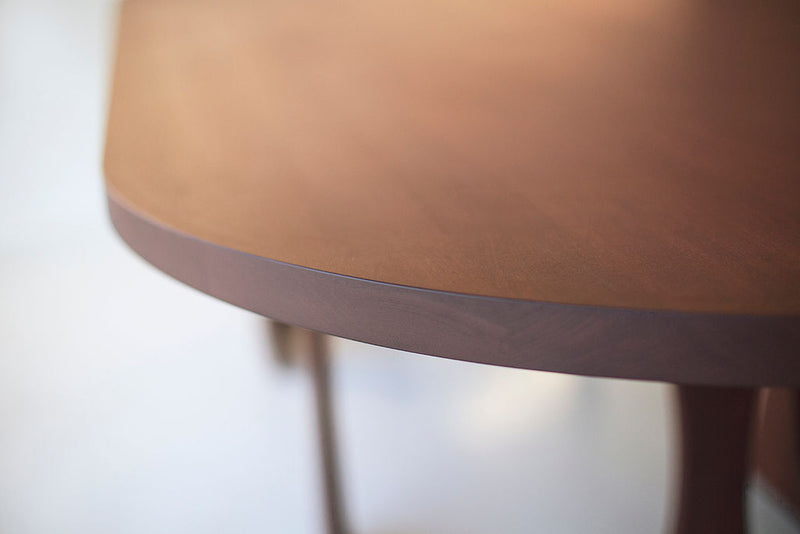 Barricas Modern Walnut Dining Table | Artisan-Crafted Elegance | 2 leaf, image 8