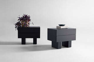 Big Black Suelo Nightstand, image 1