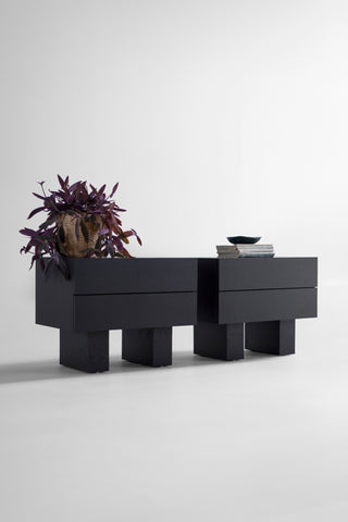 Big Black Suelo Nightstand, image 3