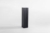 Black maple art plinth, 46" x 12" x 12" - photo 1