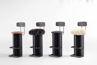 Black Bar Stool Cicely Backs, image 1