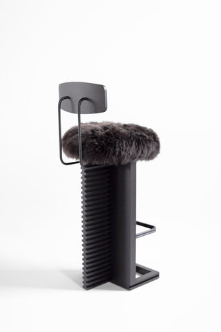 Black Bar Stool Cicely Backs, image 8