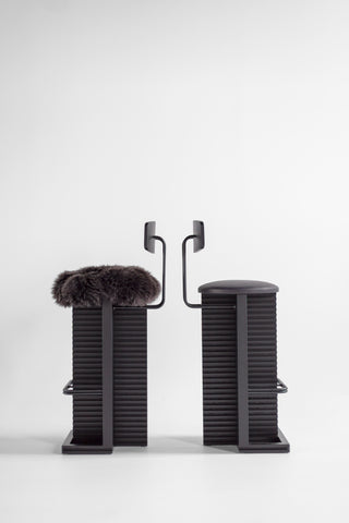 Black Bar Stool Cicely Backs, image 9