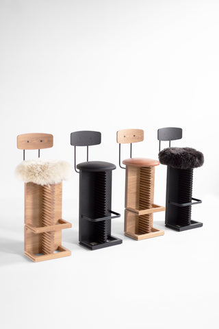 Black Bar Stool Cicely Backs, image 10
