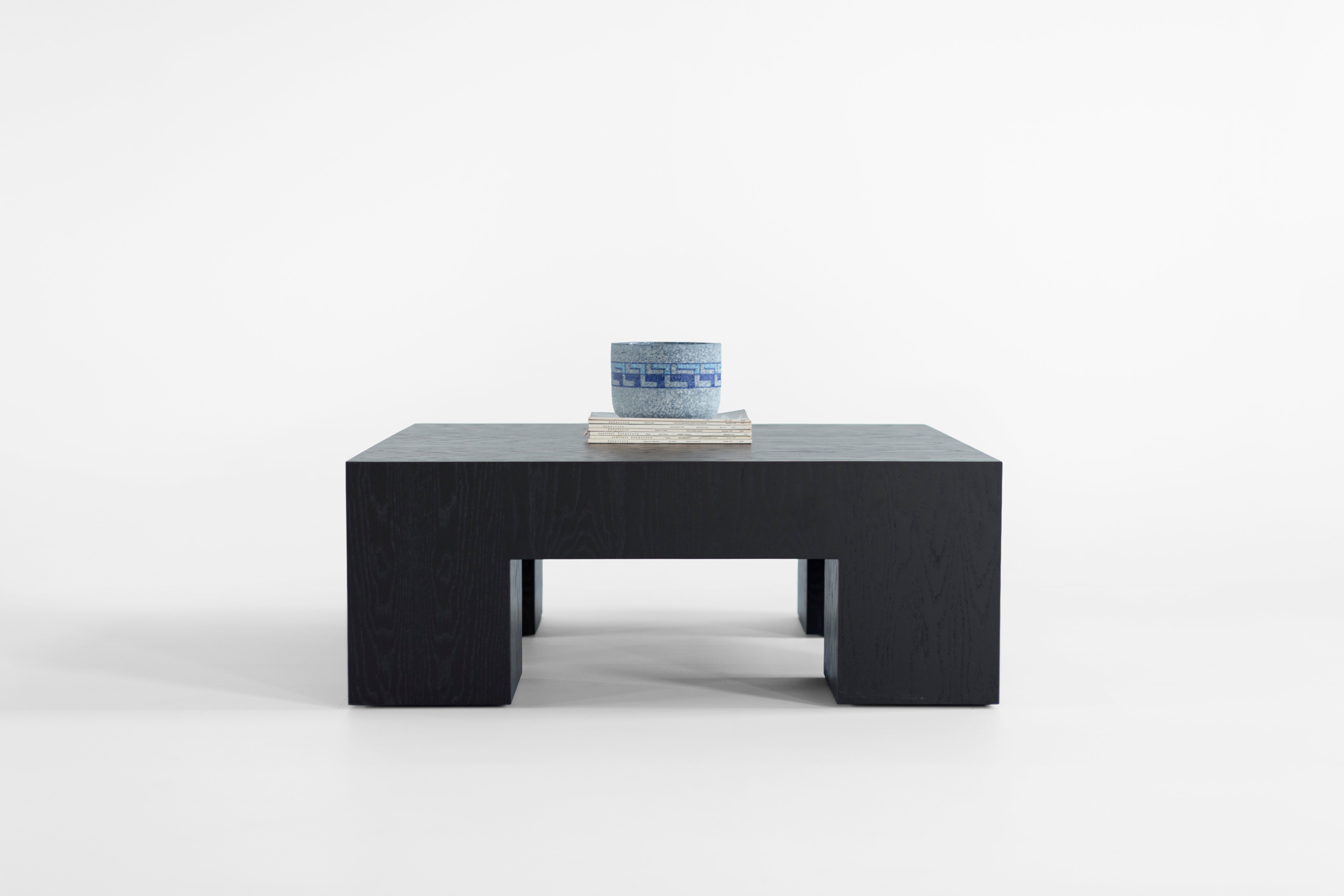 Black Modern Mondo Table - 1826