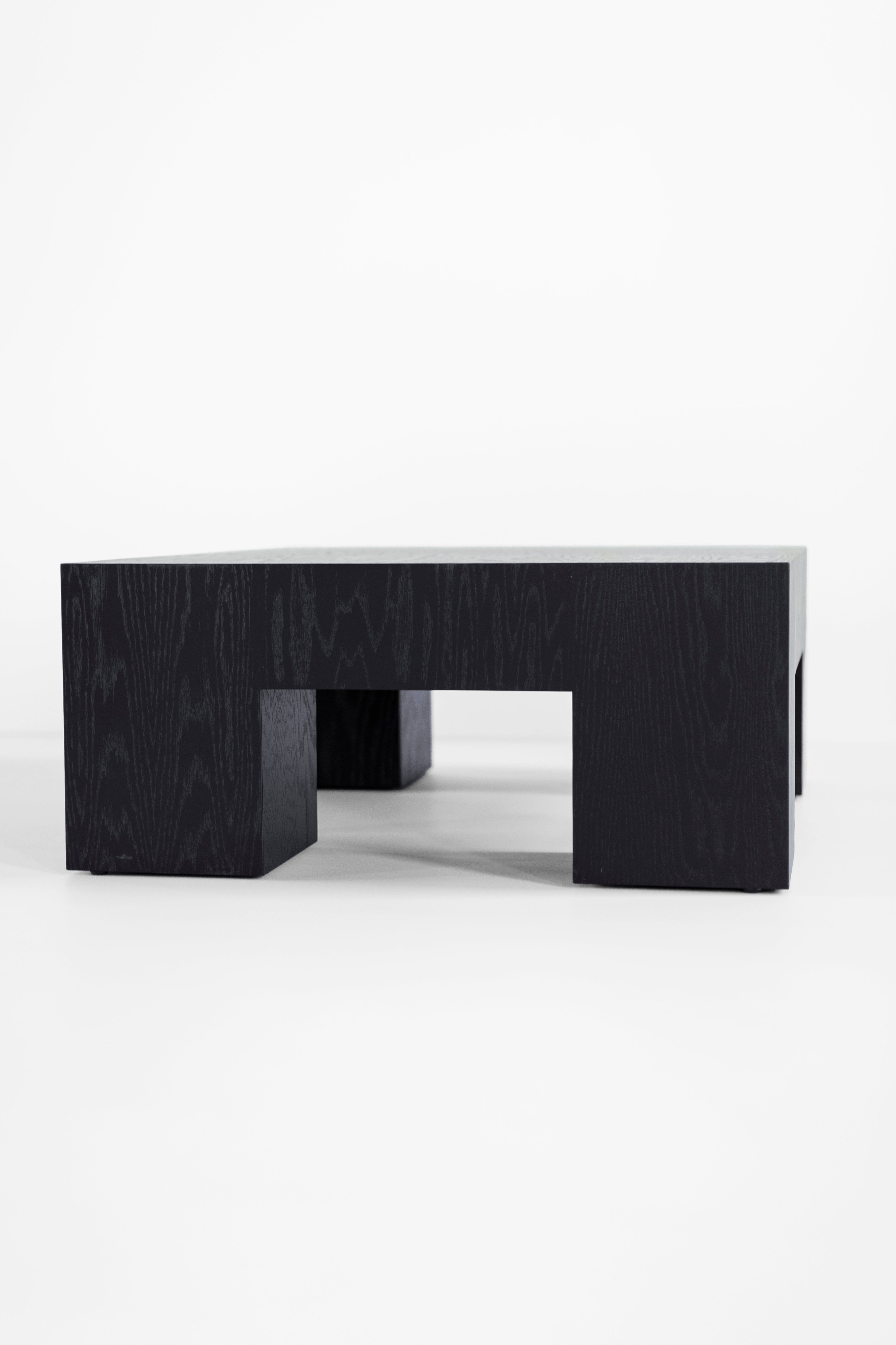 Black Modern Mondo Table - 1826