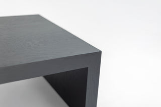 Blackened Oak Waterfall Coffee Table, image 2