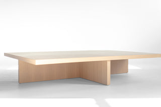 Bleached Oak Quadrant Coffee Table, image 7