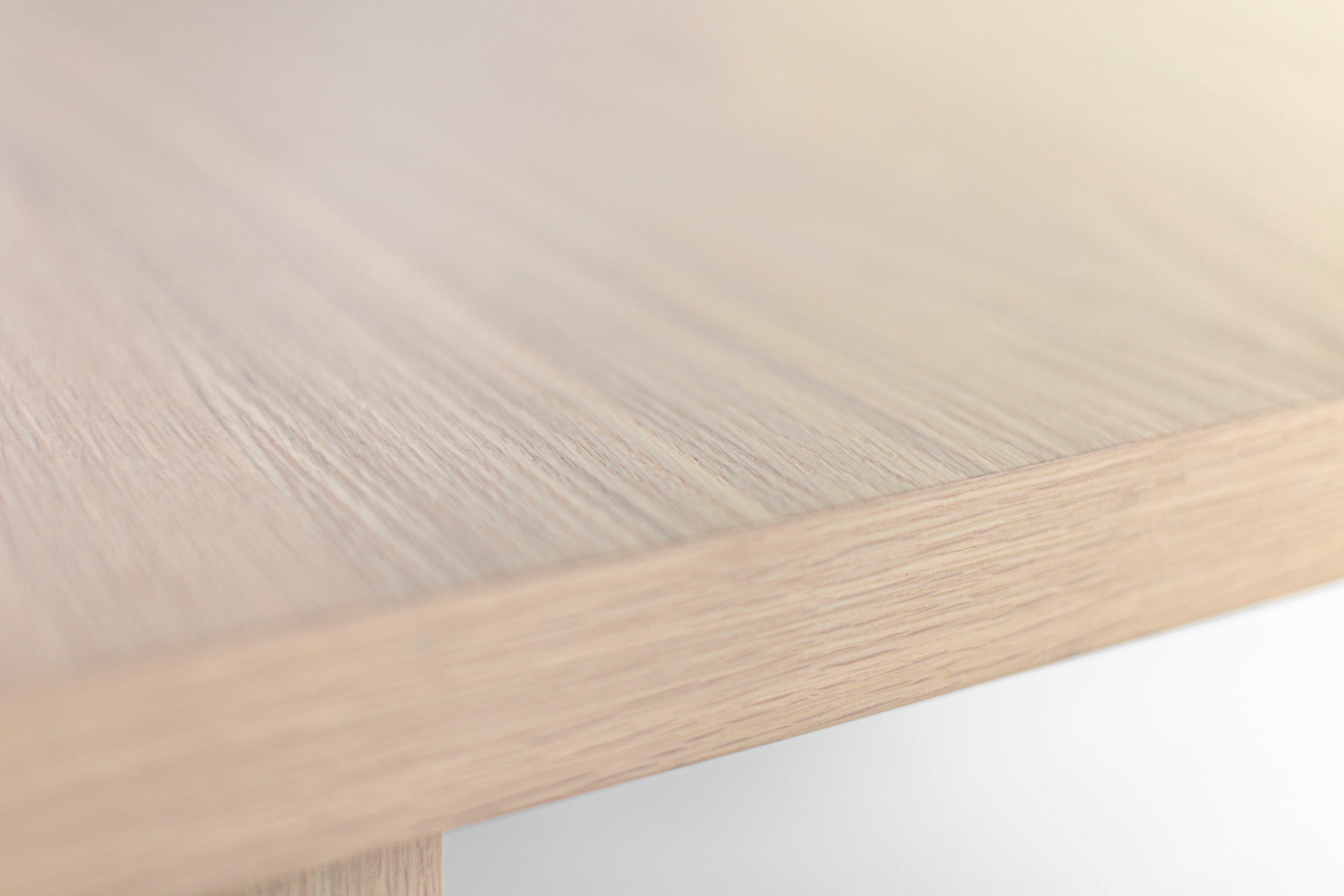 Bleached Oak Quadrant Coffee Table - 2626