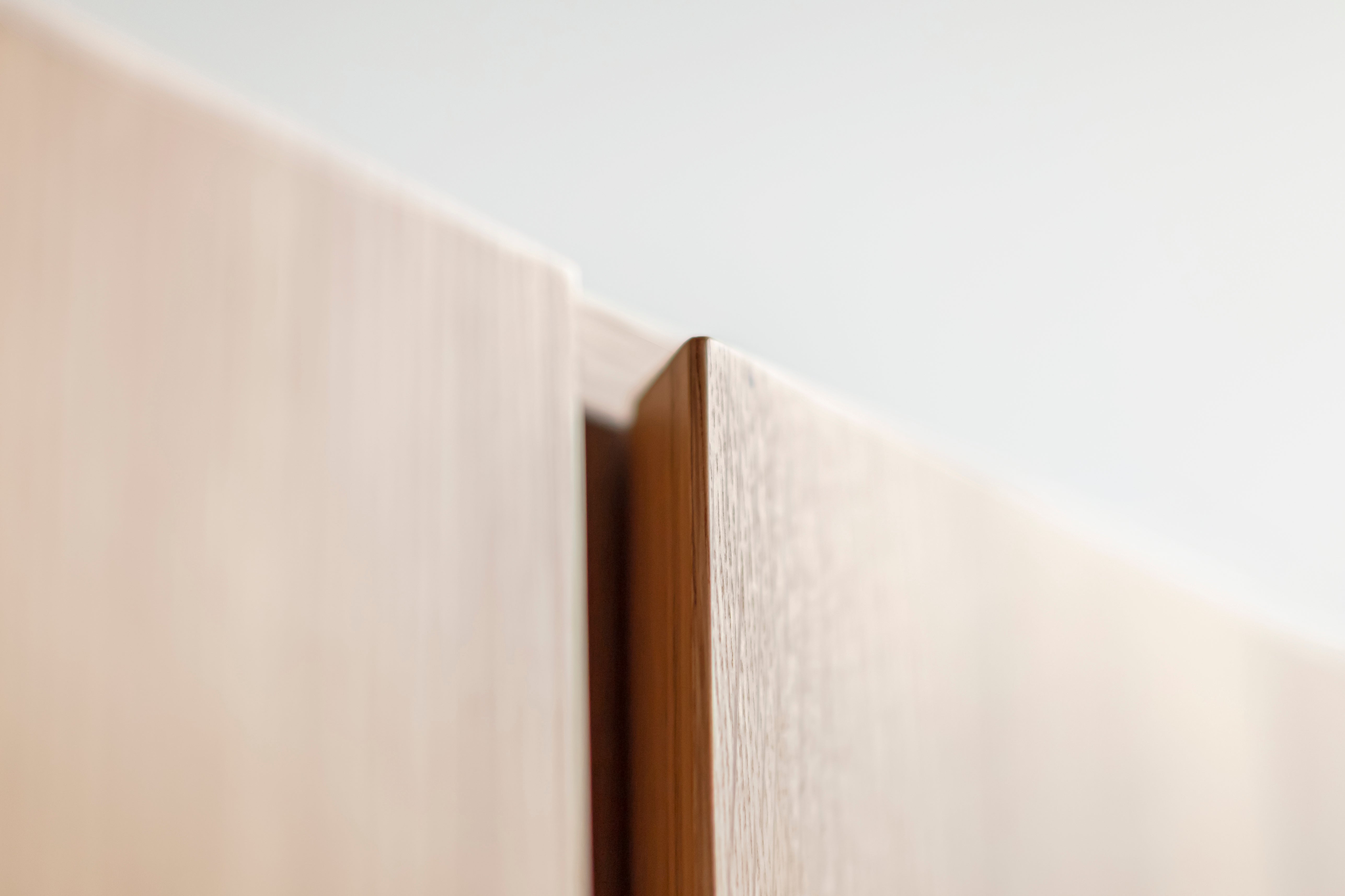 Bleached White Oak Carsen Cabinet - 1526